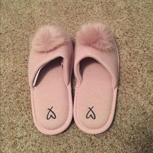 Vs pom pom slipper medium (7-8) pink